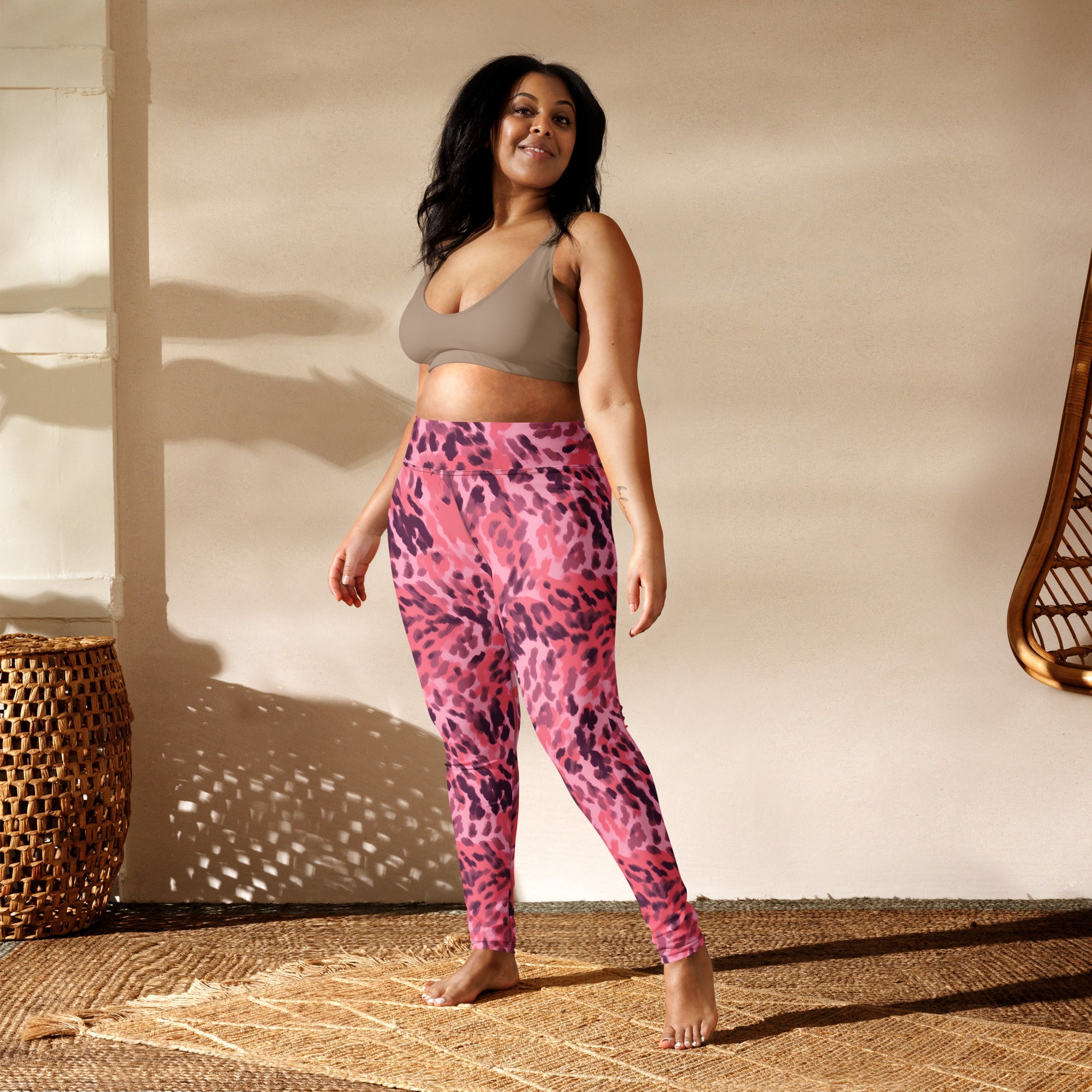 [Wild Side] Pinkie Spots Yoga Leggings
