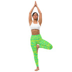 [GeoModa] Lemon Zest Yoga Leggings