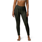 [GeoModa] Military Stripes Yoga Leggings