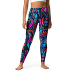 [Gypsy Soul] Neon Expression Yoga Leggings