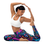 [Gypsy Soul] Neon Expression Yoga Leggings