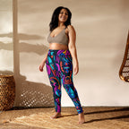 [Gypsy Soul] Neon Expression Yoga Leggings