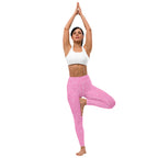 [GeoModa] Bubblegum Puzzle Yoga Leggings