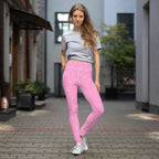 [GeoModa] Bubblegum Puzzle Yoga Leggings