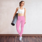 [GeoModa] Bubblegum Puzzle Yoga Leggings