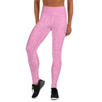[GeoModa] Bubblegum Puzzle Yoga Leggings
