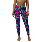[GeoModa] Poly Pizzazz Yoga Leggings