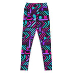 [GeoModa] Poly Pizzazz Yoga Leggings