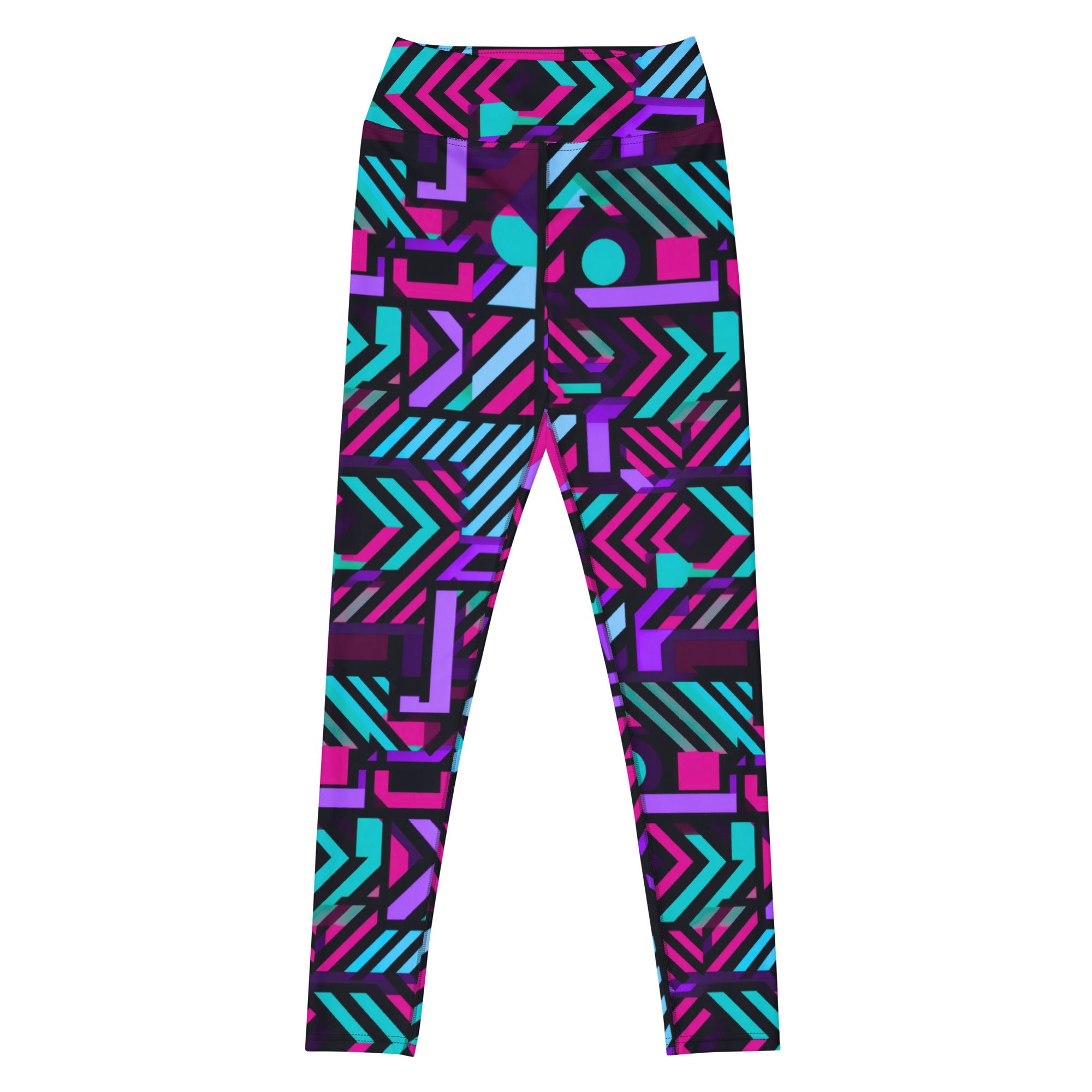 [GeoModa] Poly Pizzazz Yoga Leggings