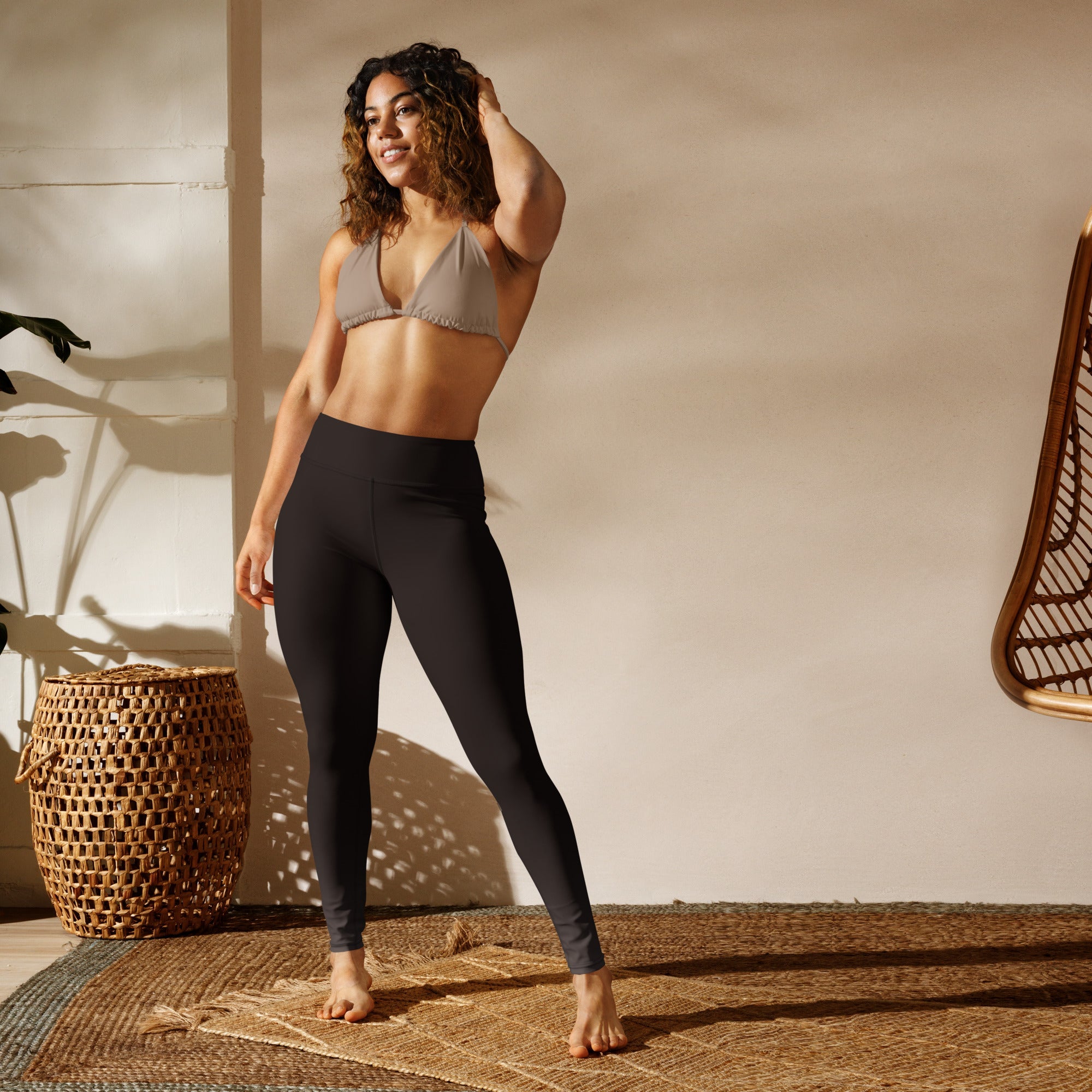 [THC Basics] Mocha Blend Yoga Leggings