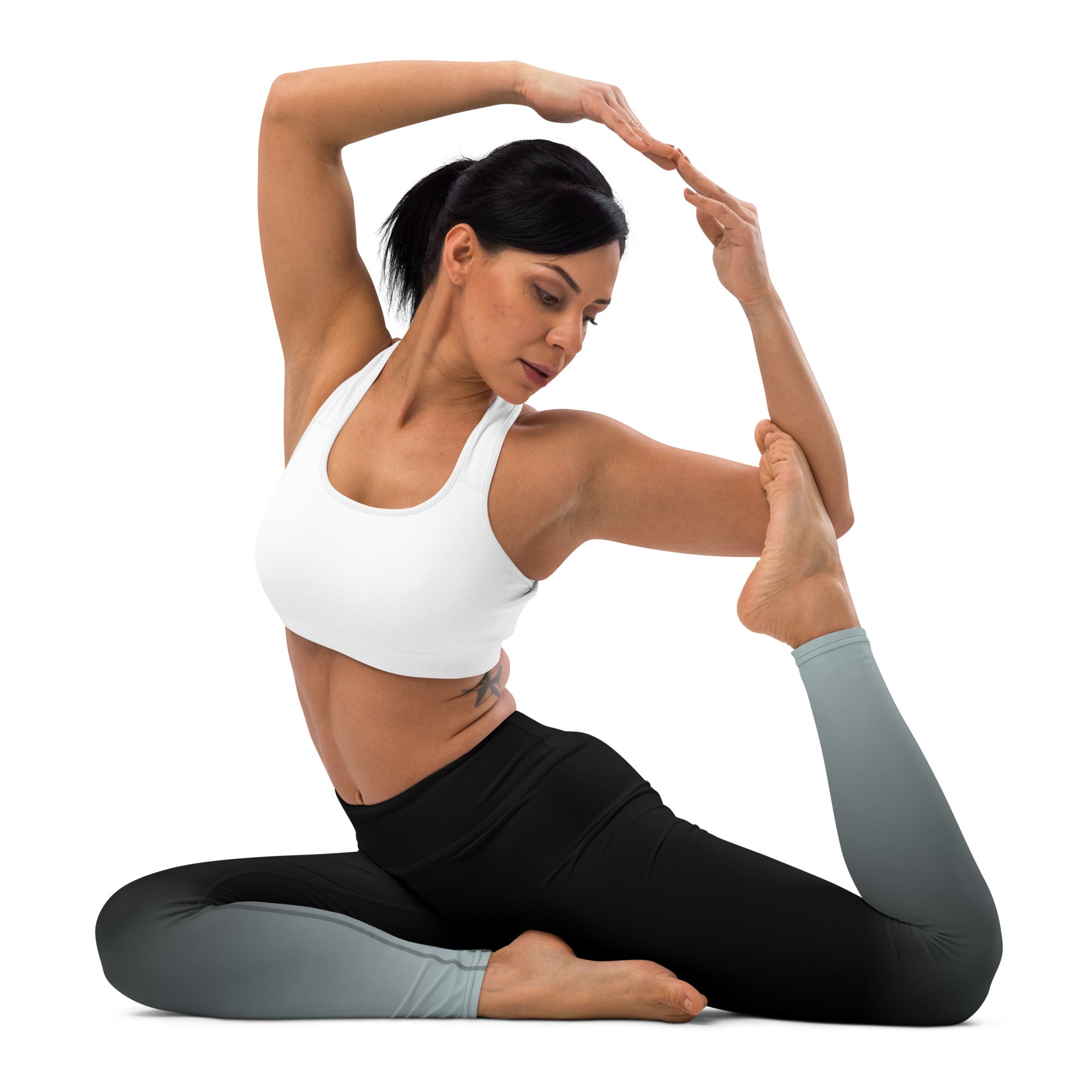 [THC Basics] Midnight Chrome Yoga Leggings
