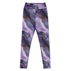 [Luxe Chic] Amethyst Gleam Yoga Leggings