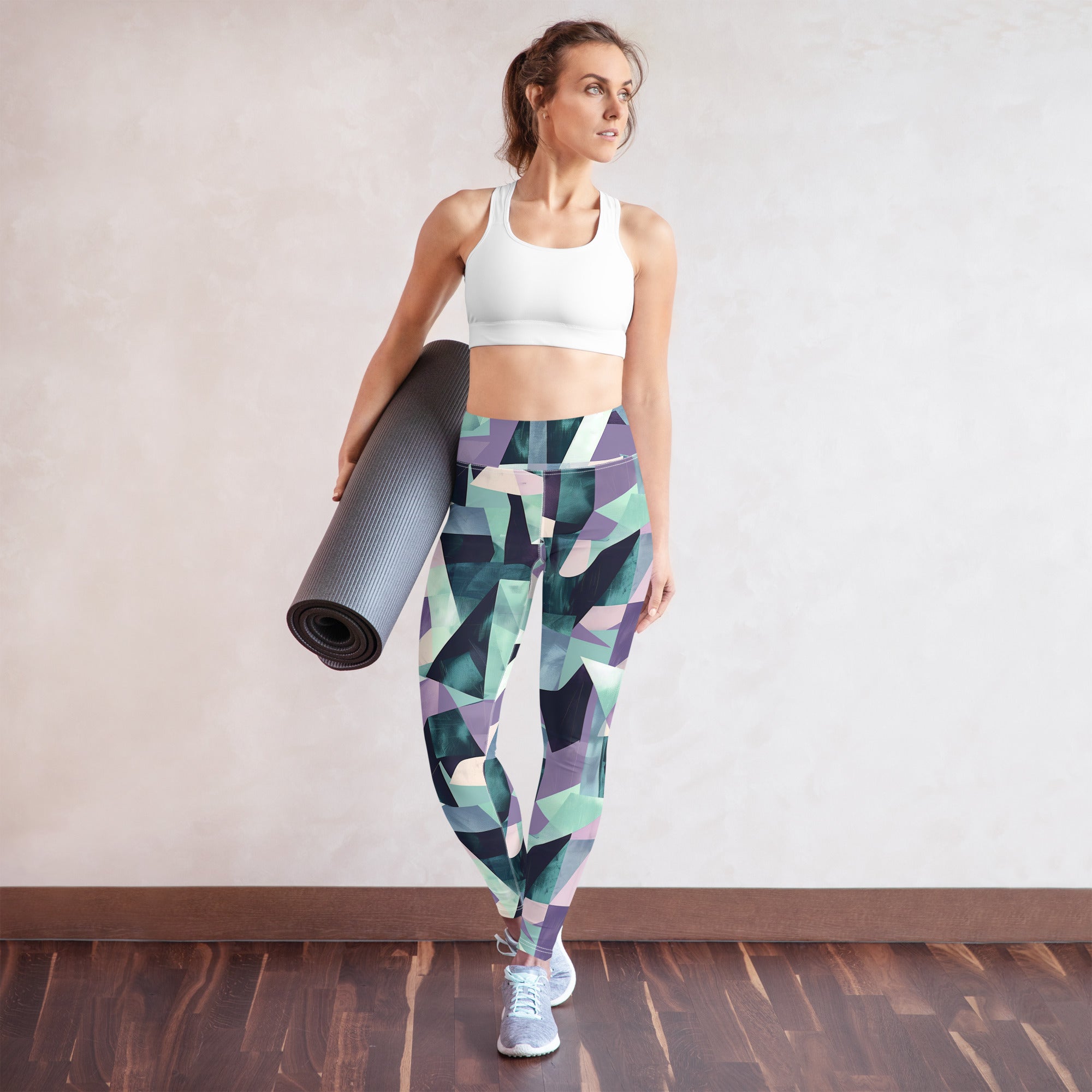 [GeoModa] Kleido Shards Yoga Leggings