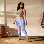 [Floral Bloom] Dahlia Gloom Yoga Leggings