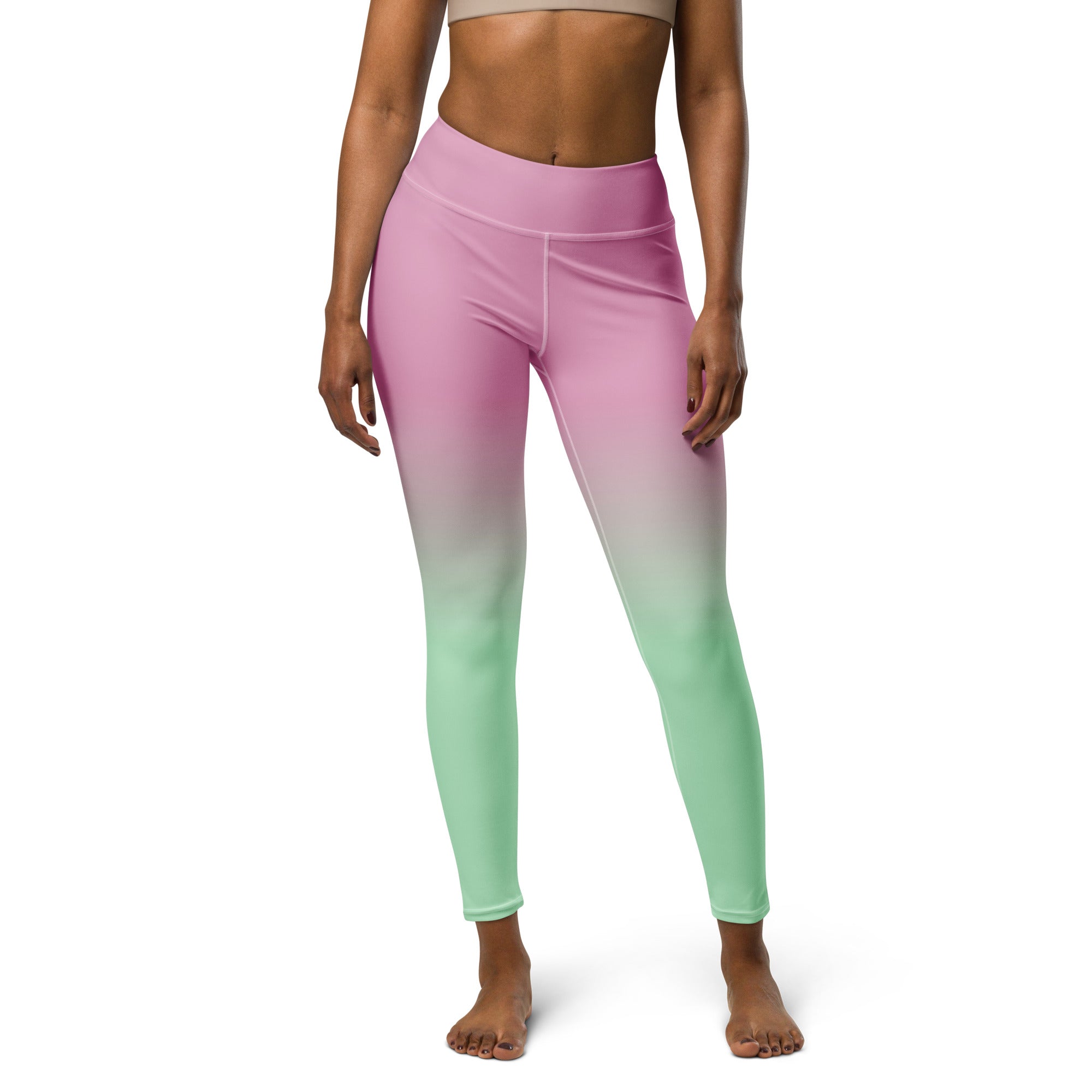 [THC Basics] Rosy Apple Yoga Leggings