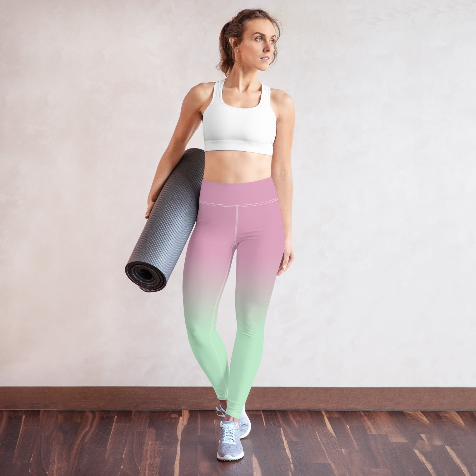 [THC Basics] Rosy Apple Yoga Leggings