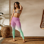 [THC Basics] Rosy Apple Yoga Leggings