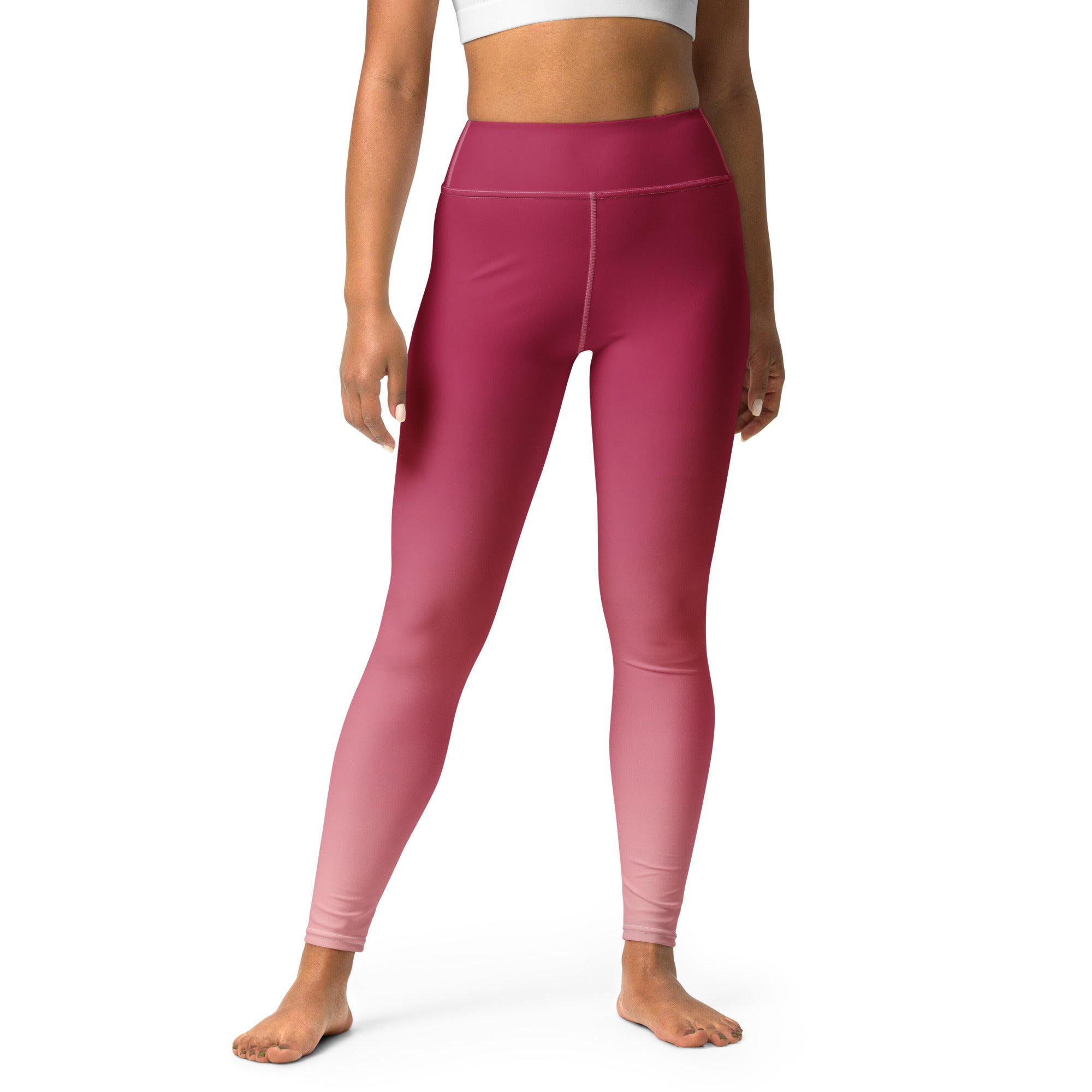 [THC Basics] Peachy Crimson Yoga Leggings