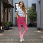 [THC Basics] Peachy Crimson Yoga Leggings