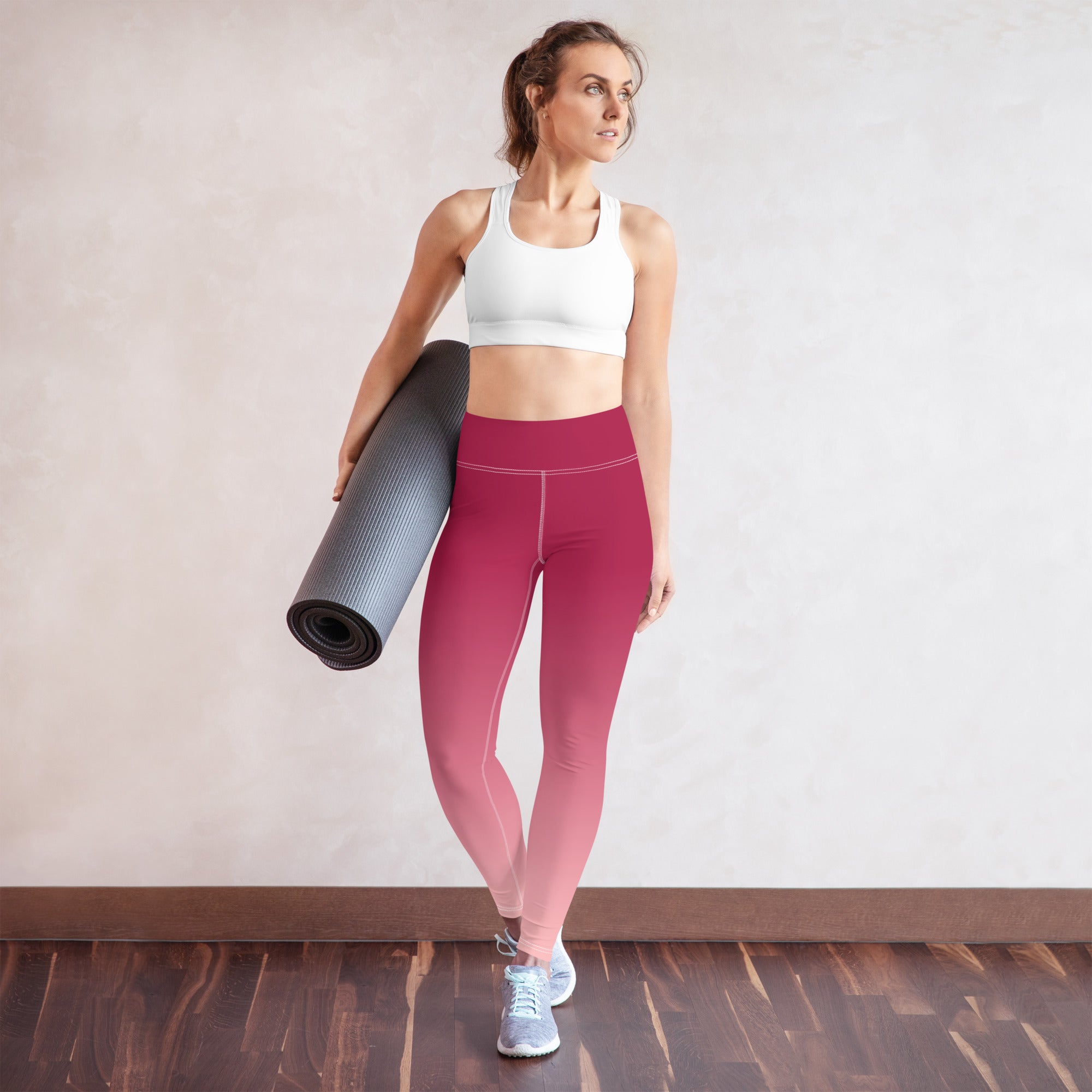 [THC Basics] Peachy Crimson Yoga Leggings