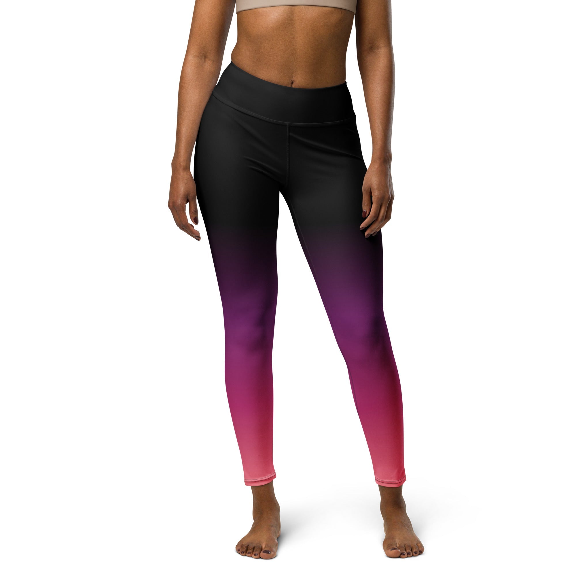 [THC Basics] Pink Eclipse Yoga Leggings