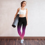 [THC Basics] Pink Eclipse Yoga Leggings
