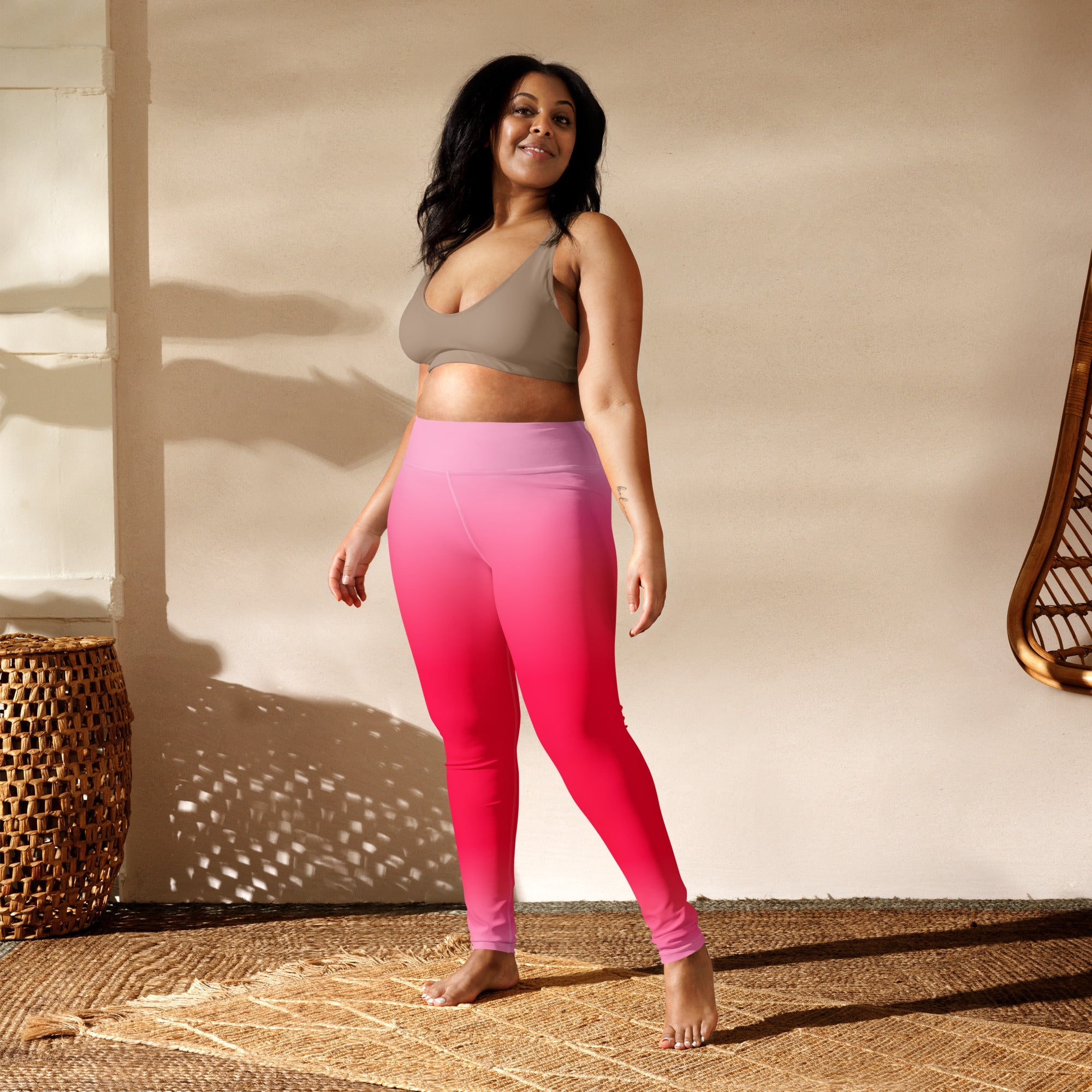 [THC Basics] Ruby Glow Yoga Leggings
