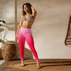 [THC Basics] Ruby Glow Yoga Leggings