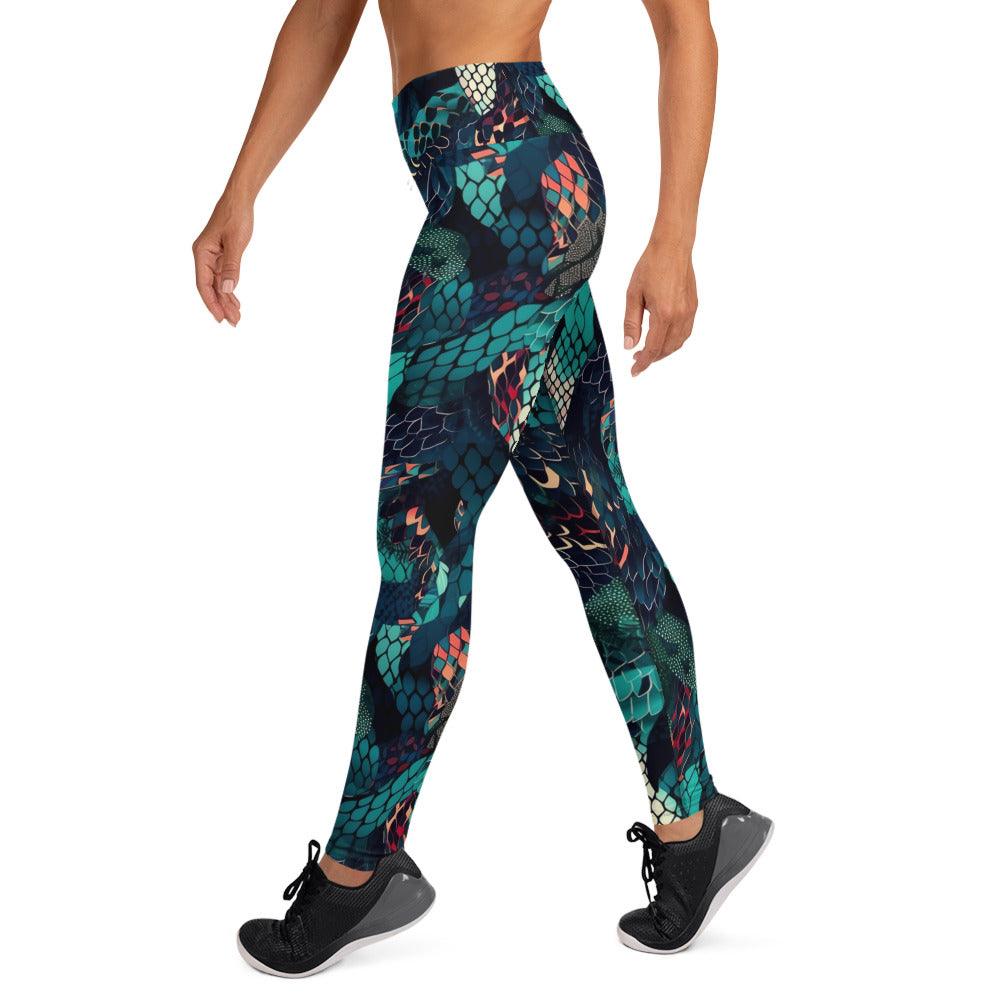 [Wild Side] Slick n Scale Yoga Leggings