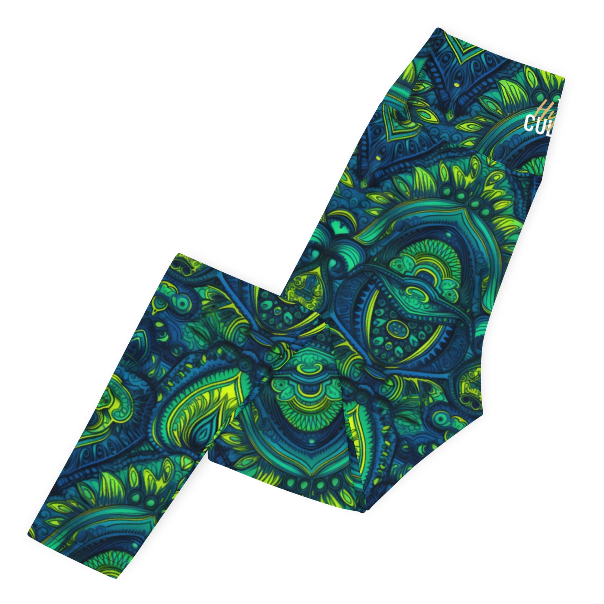 [Luxe Chic] Aqua Nouveau Yoga Leggings