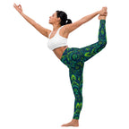 [Luxe Chic] Aqua Nouveau Yoga Leggings