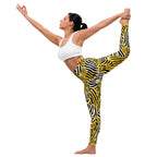 [Wild Side] Zebralicious Yoga Leggings