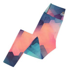 [GeoModa] Cubic Blush Yoga Leggings
