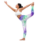 [Luxe Chic] Inky Spill Yoga Leggings