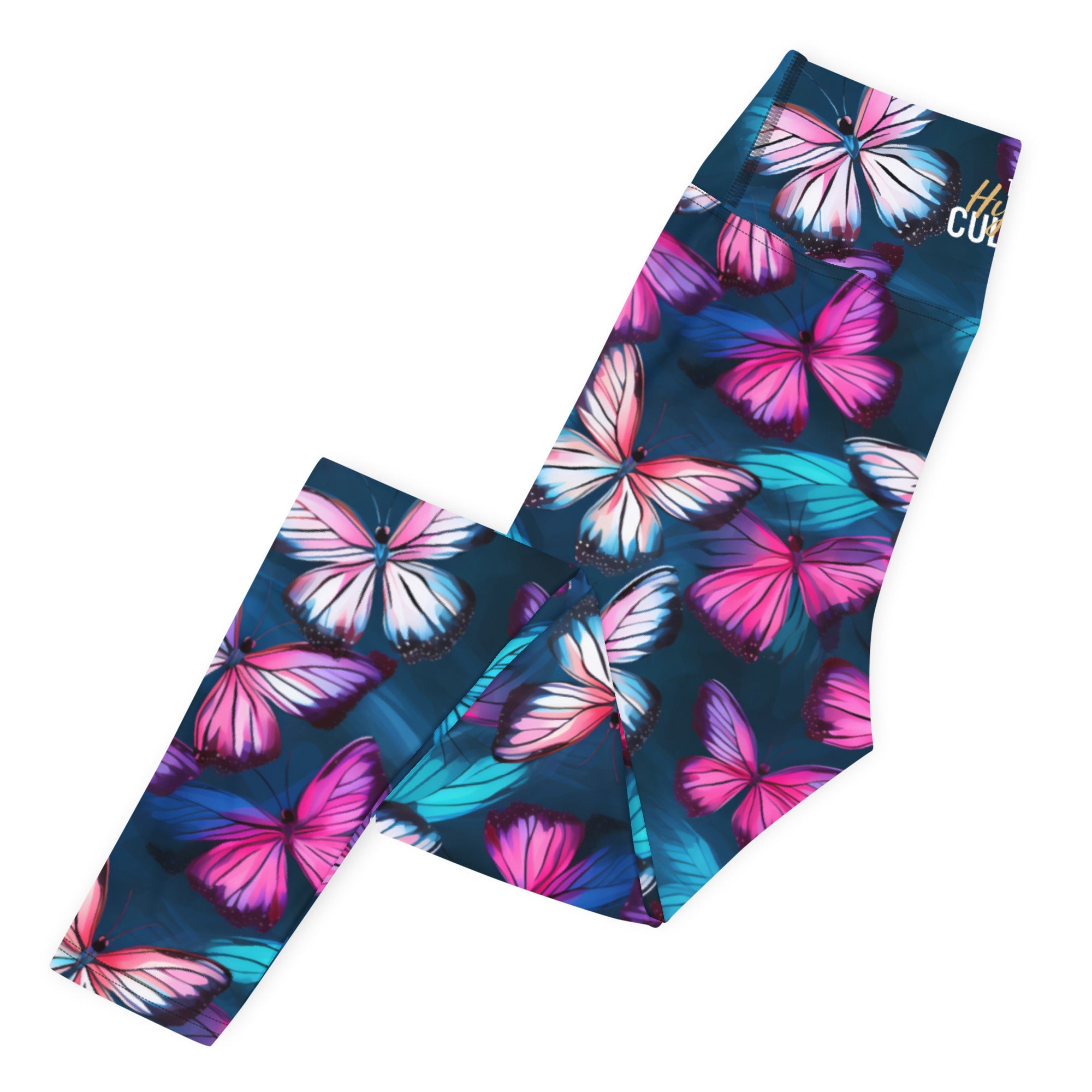 [Wild Side] Butterfly Effect Yoga Leggings