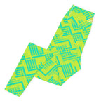 [GeoModa] Lemon Zest Yoga Leggings