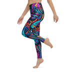 [Gypsy Soul] Neon Expression Yoga Leggings