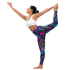[Gypsy Soul] Neon Expression Yoga Leggings