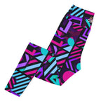 [GeoModa] Poly Pizzazz Yoga Leggings