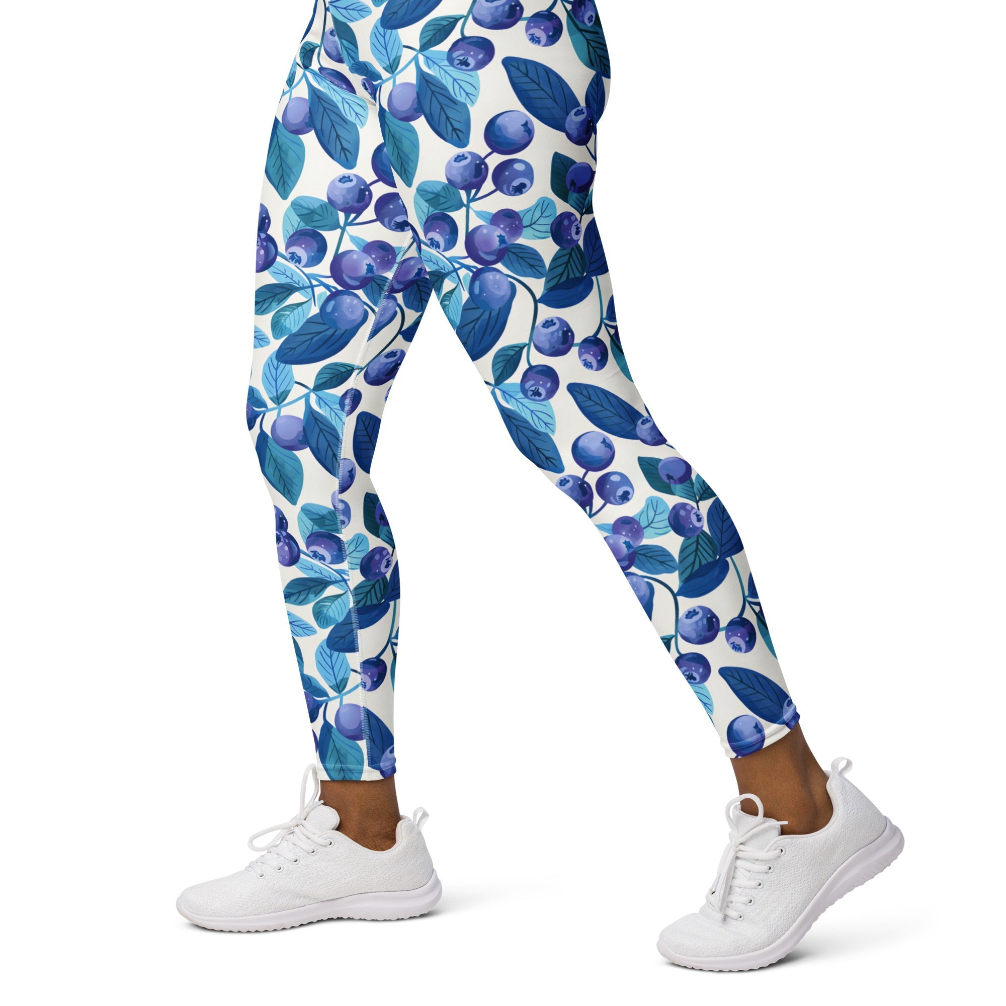 [Fruitilicious] Berry Kissed Yoga Leggings