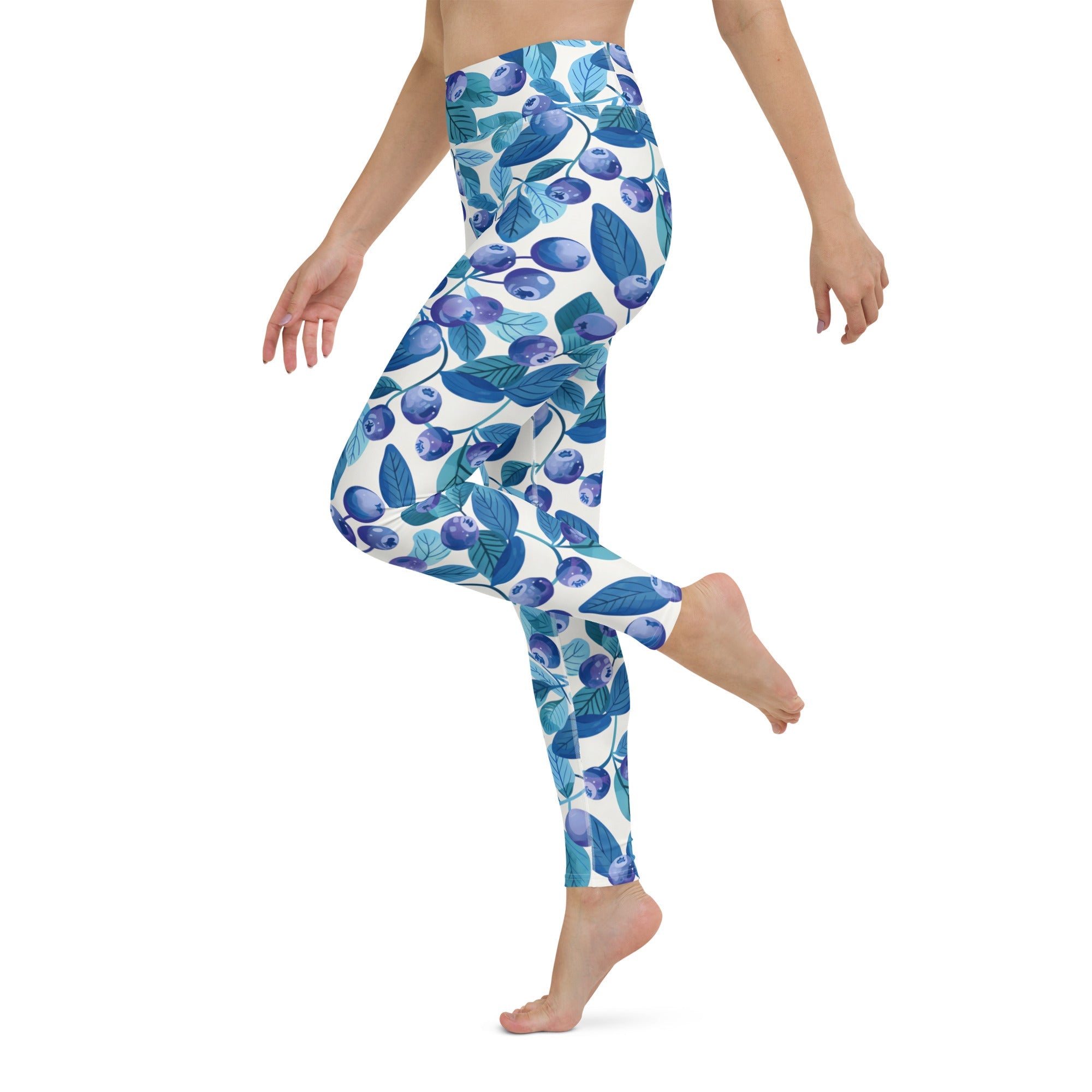 [Fruitilicious] Berry Kissed Yoga Leggings