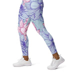 [Floral Bloom] Dahlia Gloom Yoga Leggings