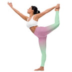 [THC Basics] Rosy Apple Yoga Leggings