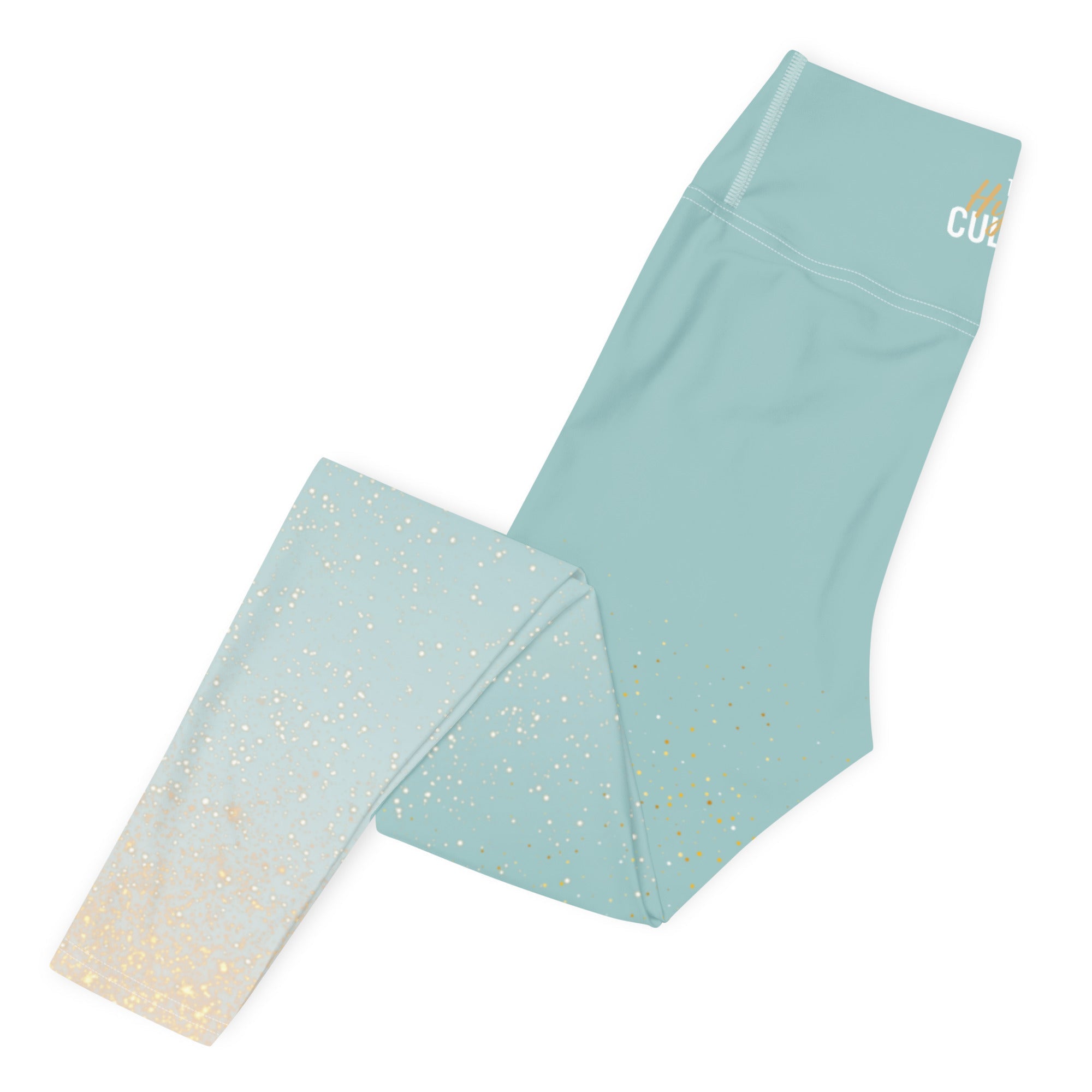 [THC Basics] Shimmering Showers Yoga Leggings