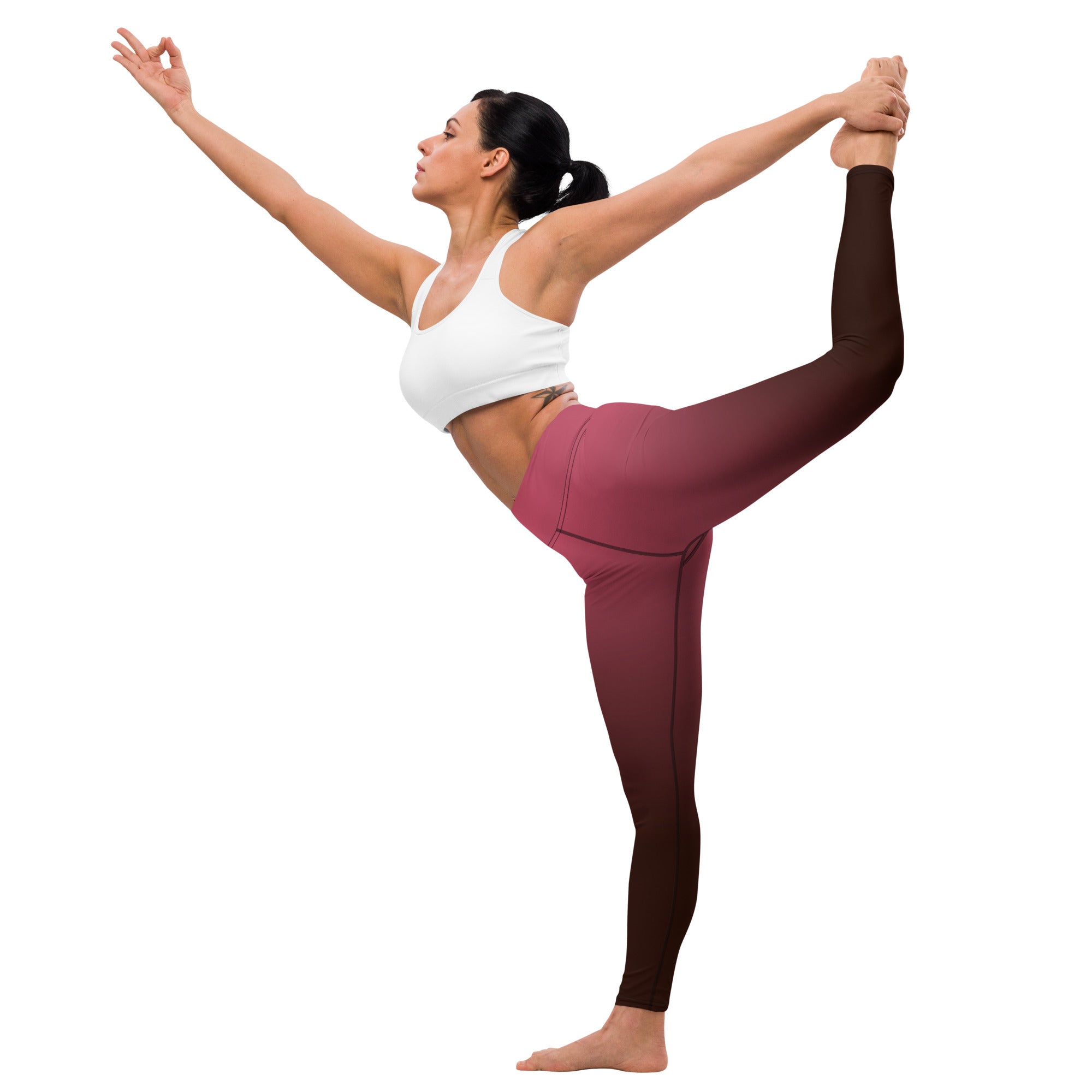 [THC Basics] Blush Latte Yoga Leggings