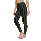 [GeoModa] Military Stripes Yoga Leggings