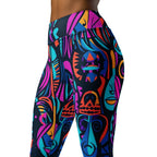 [Gypsy Soul] Neon Expression Yoga Leggings
