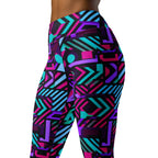 [GeoModa] Poly Pizzazz Yoga Leggings