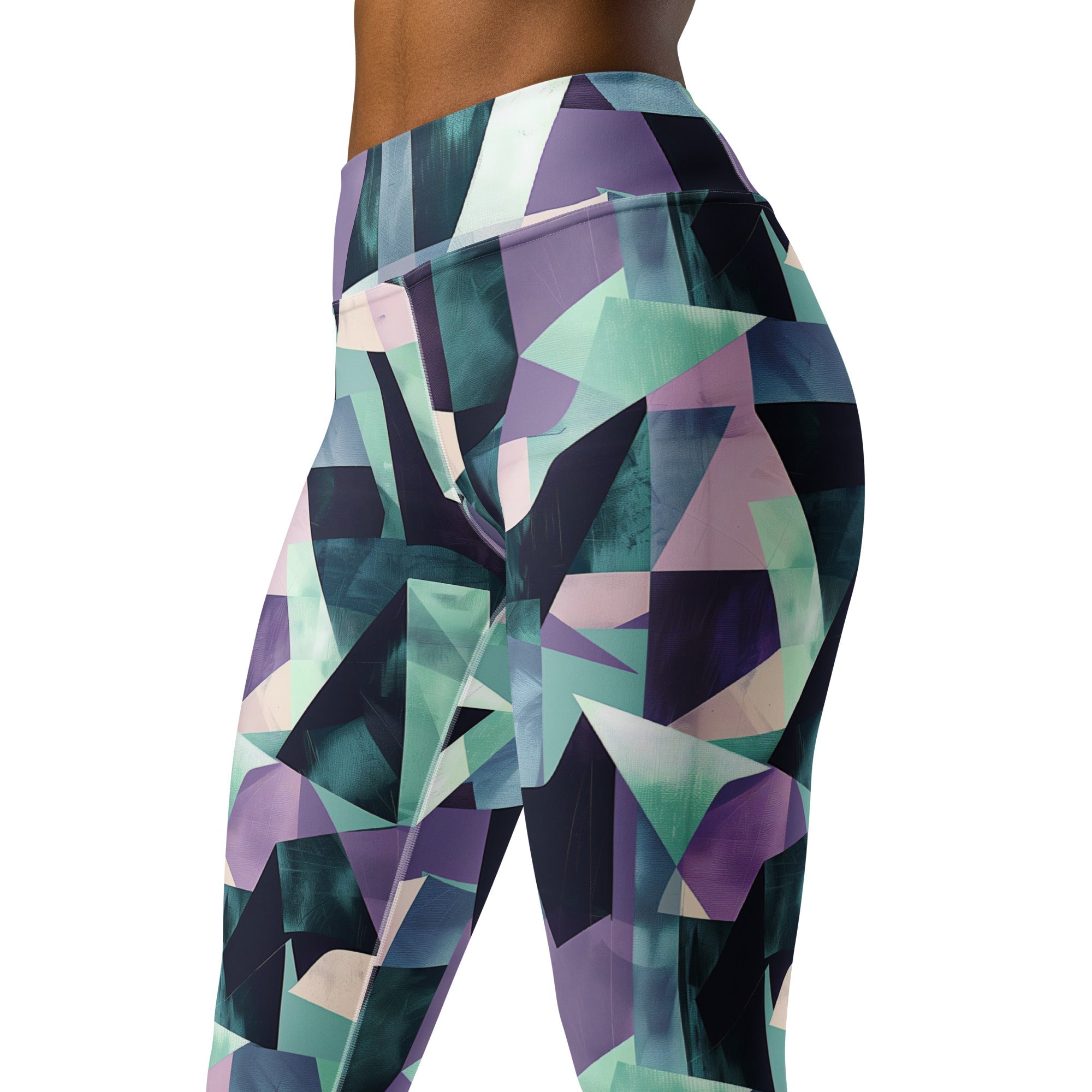 [GeoModa] Kleido Shards Yoga Leggings