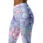 [Floral Bloom] Dahlia Gloom Yoga Leggings